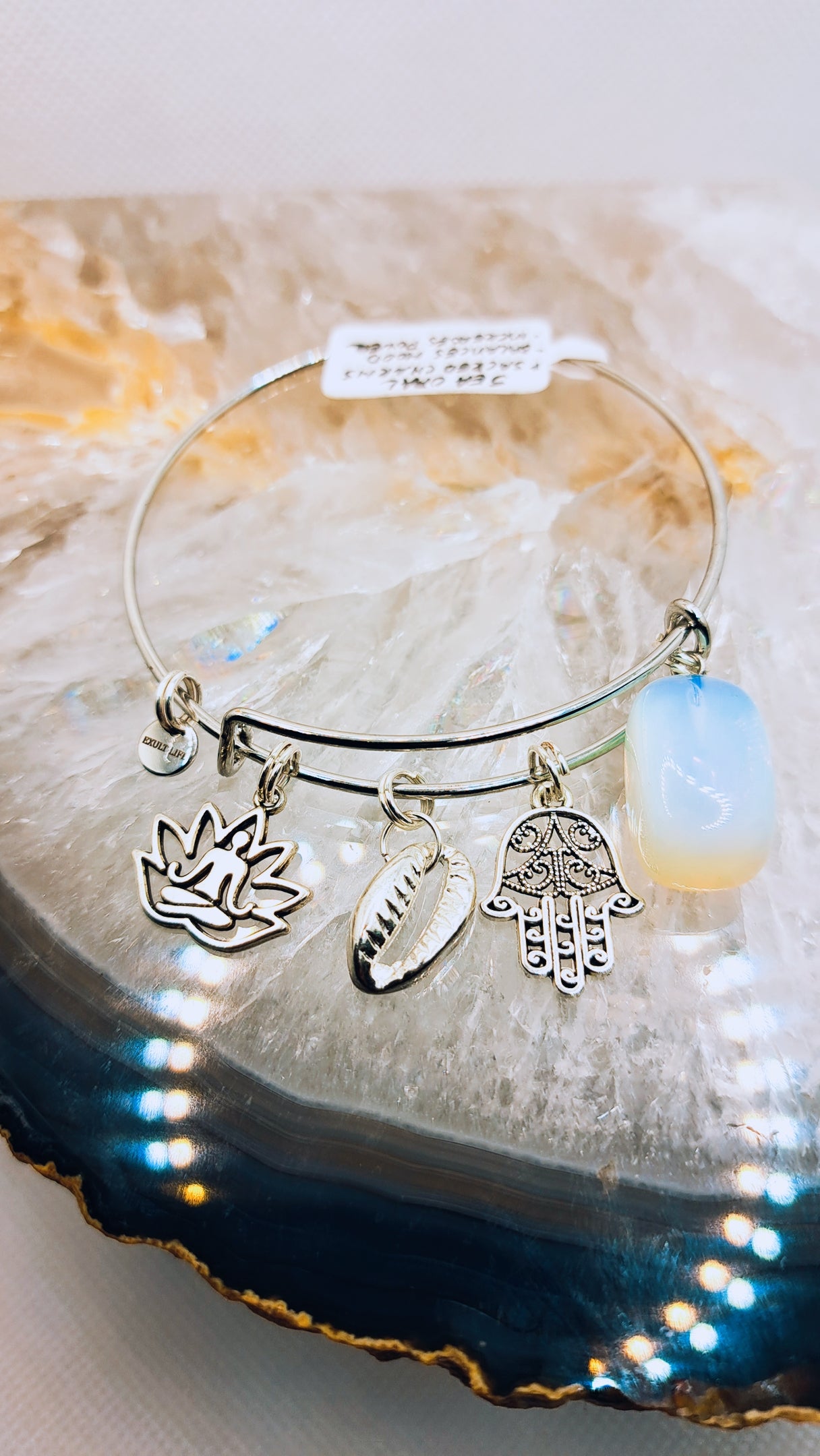 Sacred Sea Opal Bangle