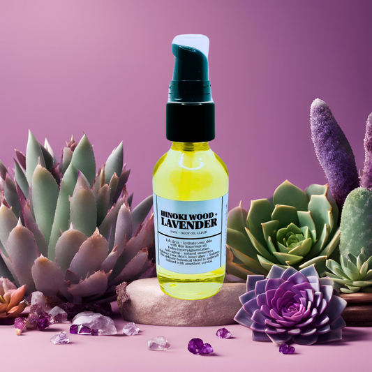 This 2 oz infused botanical oil will leave skin silky smooth, healthy and glowing like the sun during the summer solstice. 