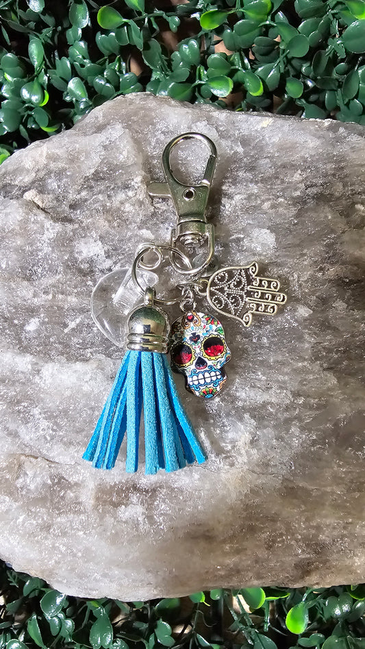 Clear Quartz - crystal moon vibes charm